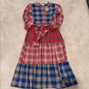 BODEN plaid dress